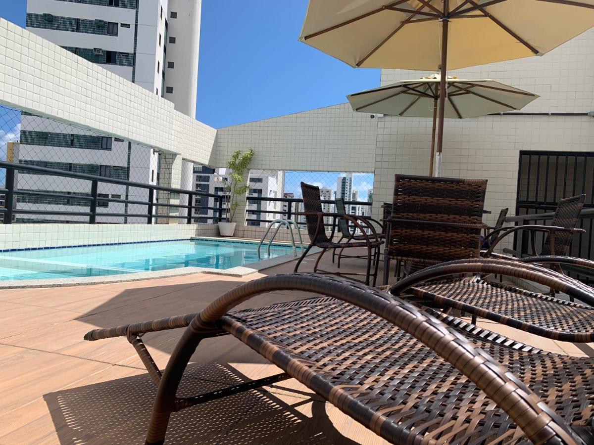 Flat Em Boa Viagem Apartment Recife Bagian luar foto